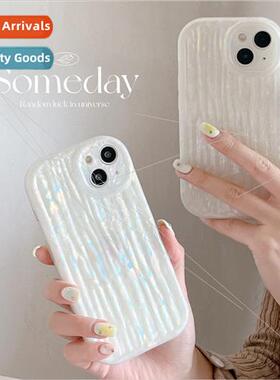 INS gentle department white shell pattern 适用 iPhone 14 pho