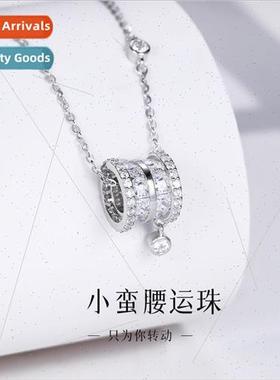 Small savage waist silver necklace female niche hundred with