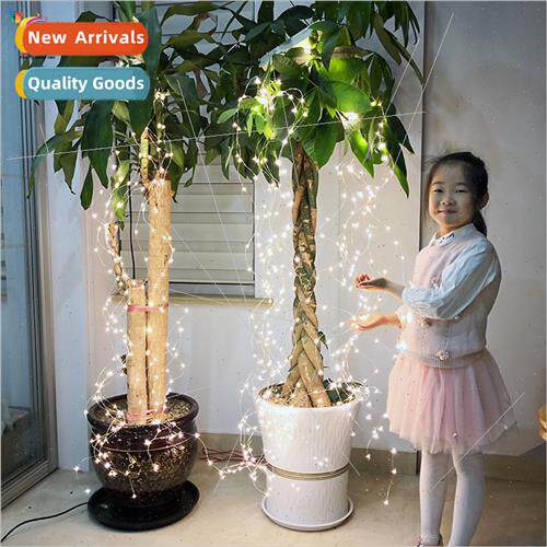 Christmas Tree ghts led Tree Vine Copper Wire String ghts Ho