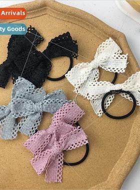 Sweet lovely lace bow hair bMori girl tie hair ribbons simpl