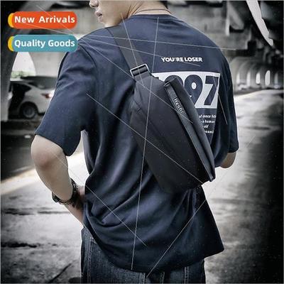 Slant across bag men chest bag tide sports fanny pack studen