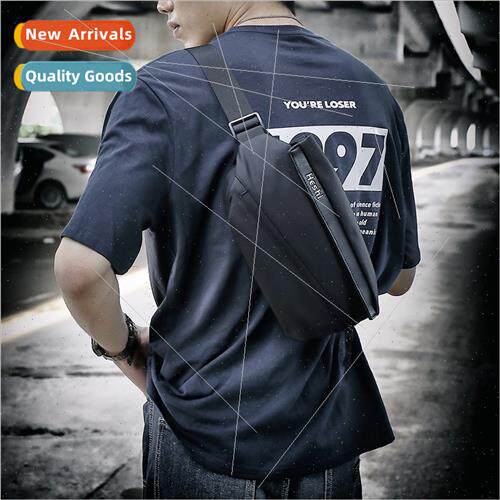 Slant across bag men chest bag tide sports fanny pack studen