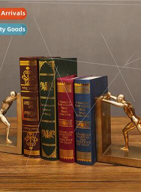 Europe character bookends creative Egyptian cat book stand h