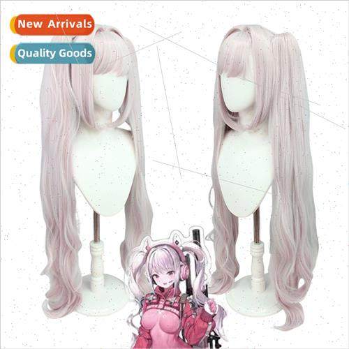 nikke victory goddess cos wig alice nikki alice light pink w