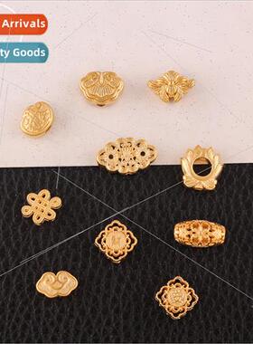 Color preservation sgold Chinese knot auspicious cloud back