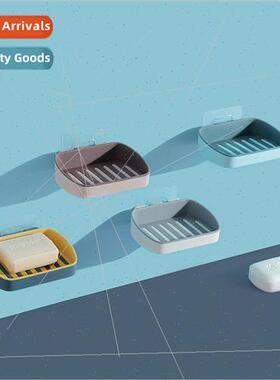 Soap box no punch soap box wall mounted -stick soap double d