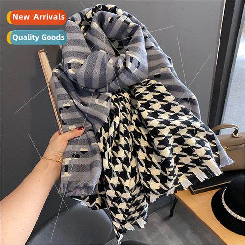 Korean  thousands birds fashion double-sided imation cashmer