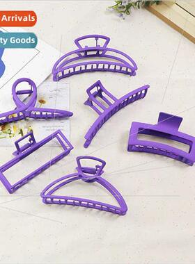 2022 popular periwinkle basket color simple hair clips back