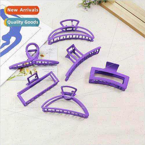 2022 popular periwinkle basket color simple hair clips back