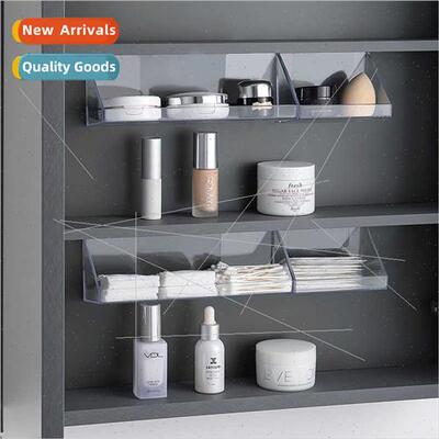 Japan wall-mounted mirror cabinet beveled storage box partio