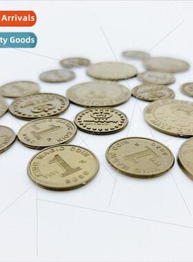 G1331 Plastic Coins Metal Coins 100 Million 50 Cents   Coin