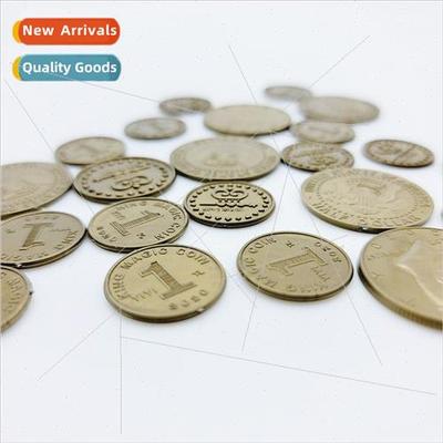 G1331 Plastic Coins Metal Coins 100 Million 50 Cents   Coin