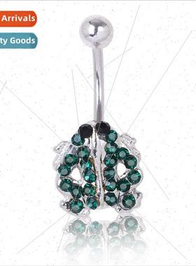 Sexy Body Piercing Creative Navel Jewelry Diamond Encrusted