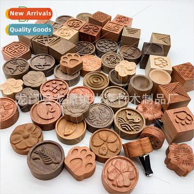 Creative car diffuser wood black walnut essential oil aromat