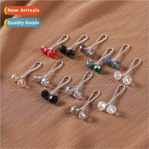 Scarf Scarf Clip Crystal Ball Jewelry U Clip Scarf Clasp Fix