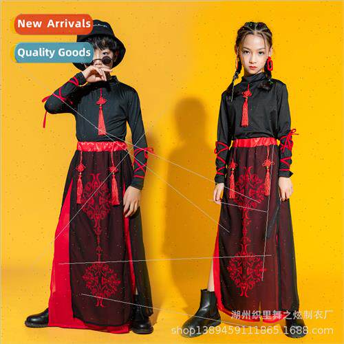 Childrens national tide ancient wind walk show clothes boys