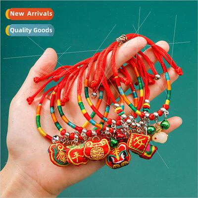 Dragon Boat Festival colorful rope red rope baby long life l