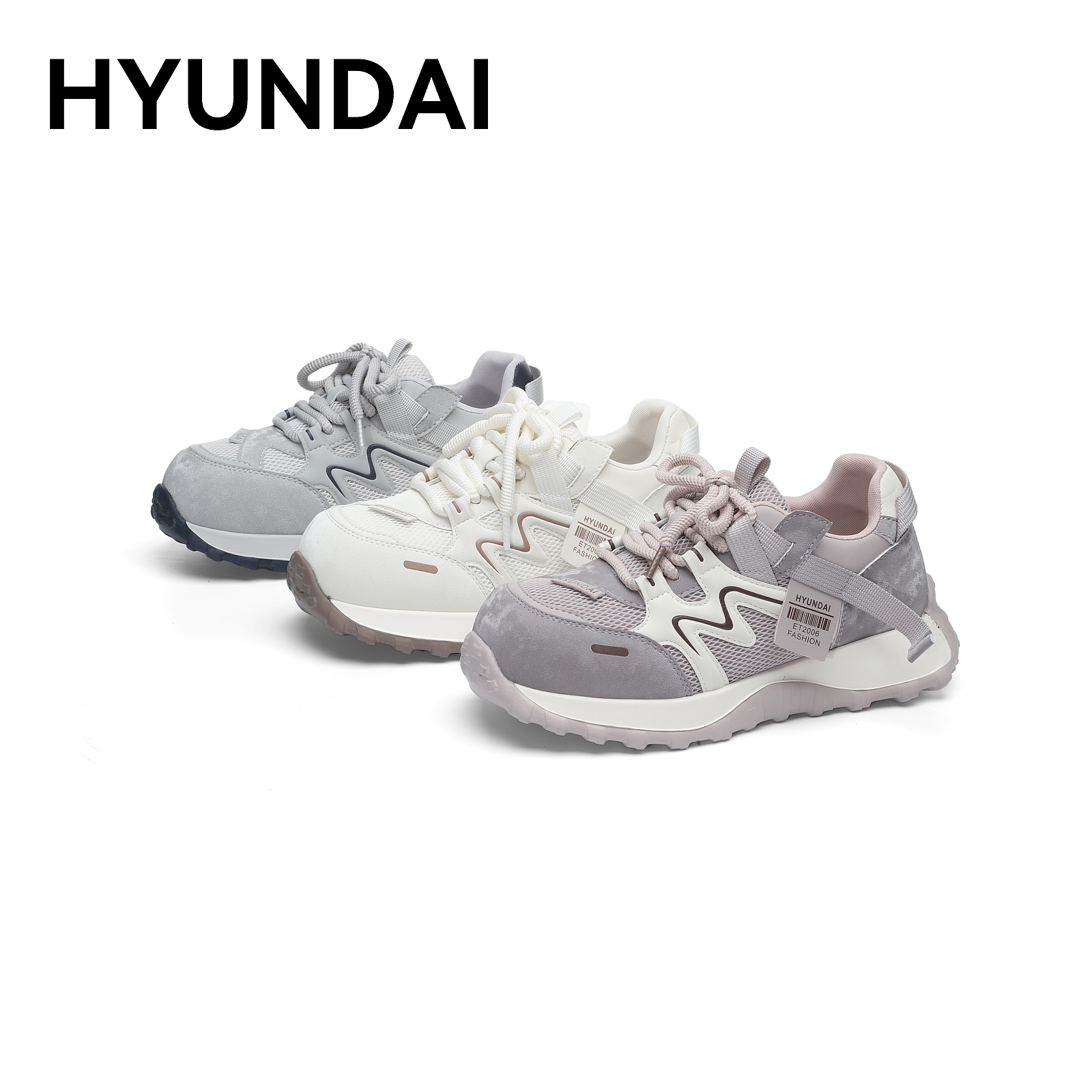 【皮拼网+超轻底】【雾入森海】春季新款百搭休闲德训鞋-鱼