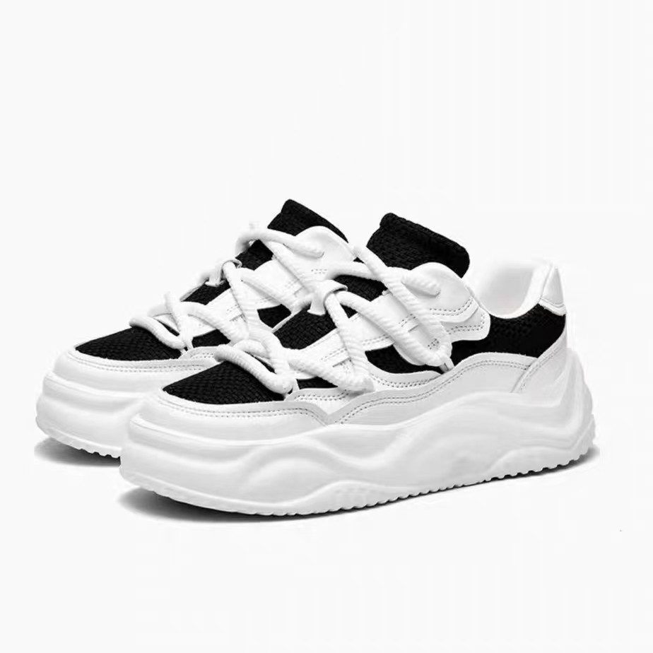 【皮面+超轻底】【月照香浓】秋季时尚厚底通勤百搭休闲鞋-鱼,女鞋,时尚休闲鞋,淘宝优惠券,粉丝福利购,淘宝优惠卷