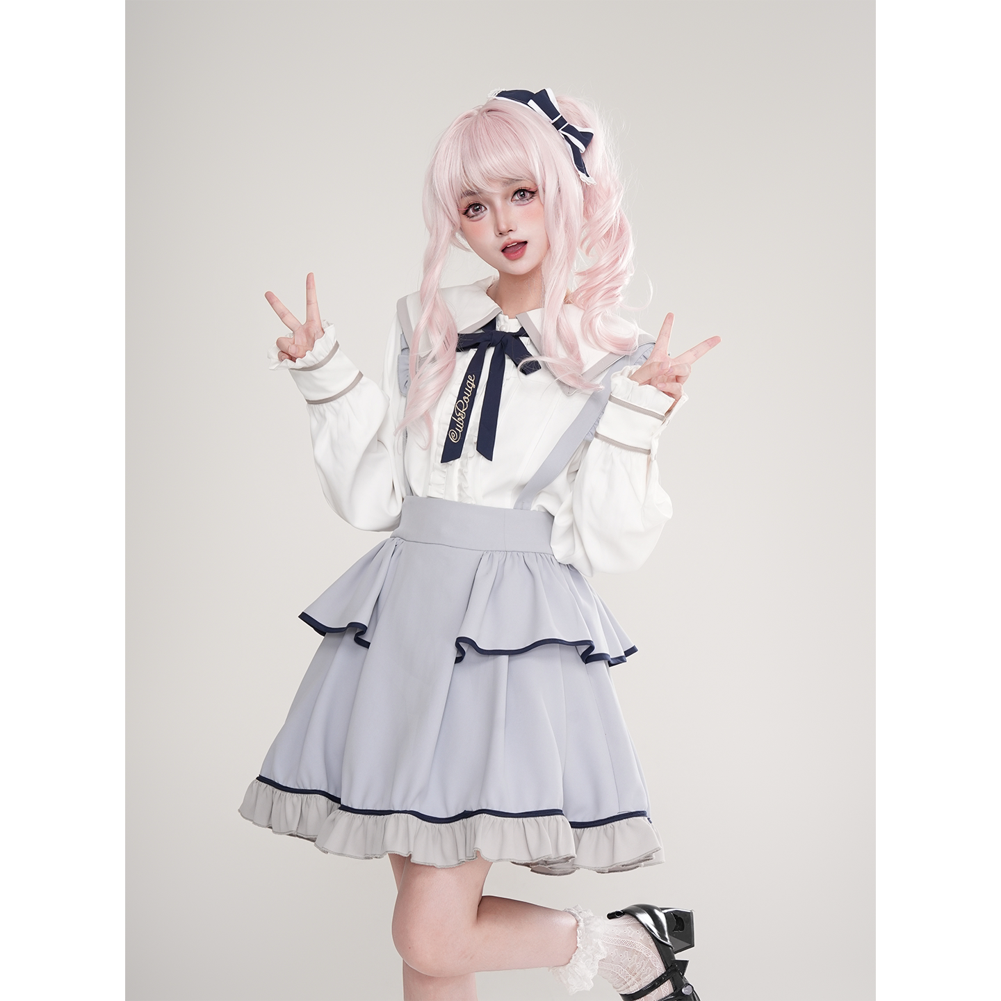日常炸弹（现货掉落）PJSK世界计划25时晓山瑞希常服cosplay套装