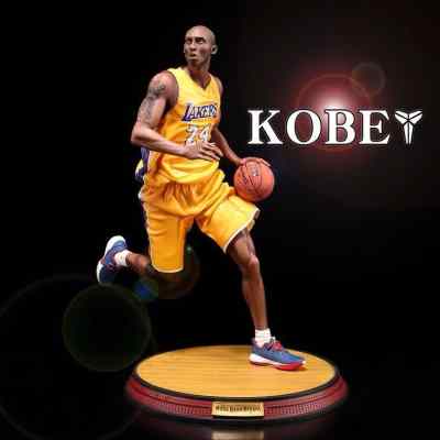 nba科比手办詹姆斯模型球星纪念品kobe公仔摆件人偶篮球生日礼物