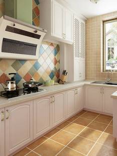 罗浮威尔美式田园厨房瓷砖仿古砖地中海卫生间墙砖厨卫砖防滑地砖