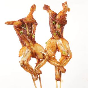 烧烤牛蛙串鲜活新鲜特大田鸡蛙肉半成品牛蛙腿牛蛙肉冷冻商用小串