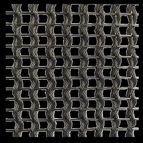 Металлическая плетеная стеклянная штора из нержавеющей стали, 2023