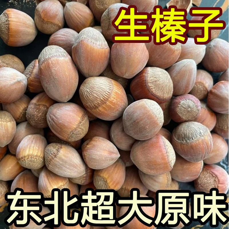 2026年晒干大榛子东北沈阳特产坚果原味生臻子非野生毛楱子未加工