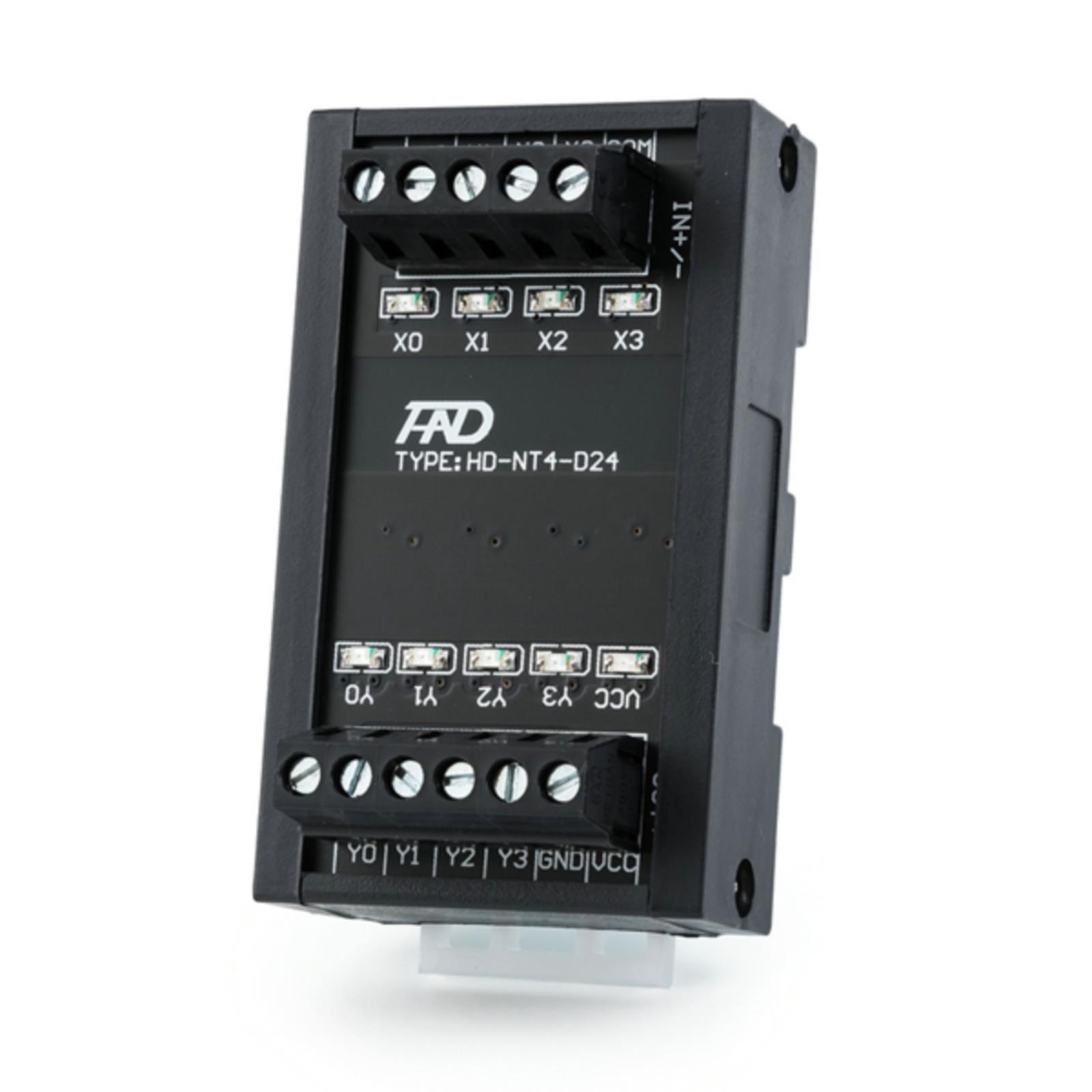 8通道漏型正负输入Plc直流晶体管型输出Io放大板模块模块输出板自