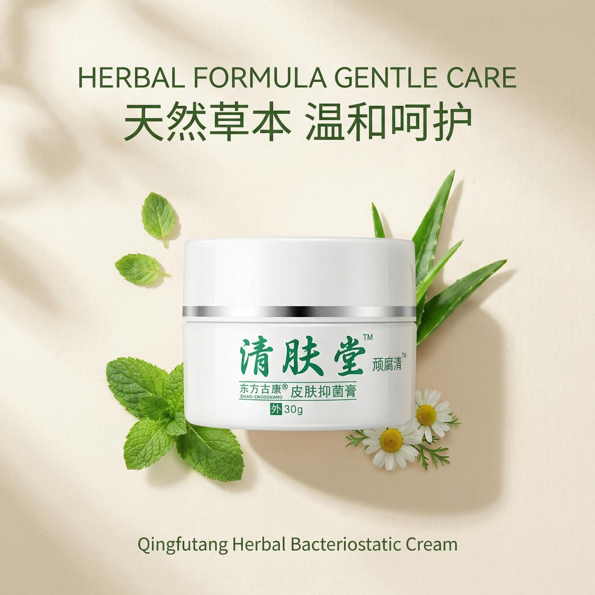 清肤堂天然植物萃取紫草膏草本温和呵护皮肤蚊子叮咬止痒膏青草膏