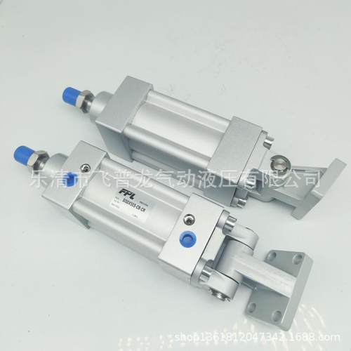 长方形带附件ISO6431气缸SI50X50-CB-CR带双耳座带斜耳座SI气缸