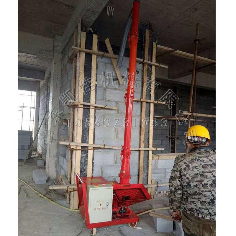 二次结构浇注机 3米细石砂浆上料机 微型细石二次浇筑泵 供应