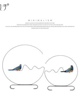 厂家直销艺贝子新中式禅意摆件创意家居客厅工艺装饰品电视柜摆设