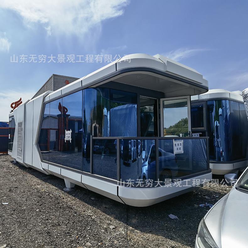 户外乡村文旅露营太空舱民宿酒店设计制作厂家 网红打卡公寓