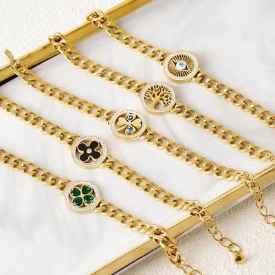 新款高档珠宝彩宝款手链祖母绿鸽血红宝石爱心主石8*8饰品首饰