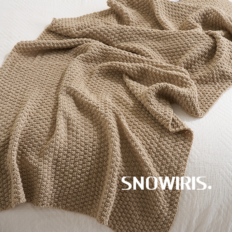 纯色复古针织毛毯大吊穗休闲毯装饰民宿高级侘寂风床旗床搭床尾巾,床上用品,休闲毯/毛毯/绒毯,淘宝优惠券,粉丝福利购,淘宝优惠卷