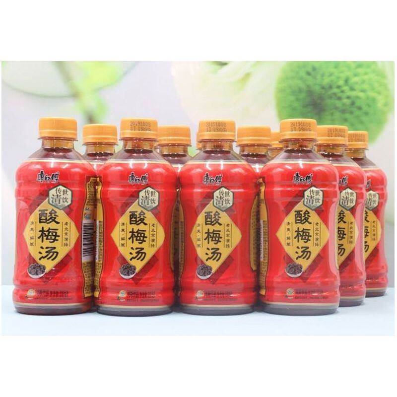 酸梅汤330ml*6瓶饮品饮料酸甜可口夏日解暑瓶装