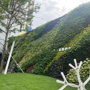 户外垂直绿化市政围挡立体花盆塑料挂壁种植室内外墙图案田园装 饰