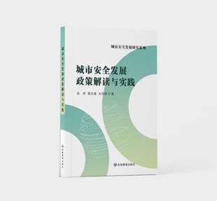 9787502095659应急管理出版 城市管理安全管理研究 社 城市安全发展研究系列 城市安全发展政策解读与实践