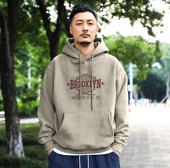 重磅440G余文乐潮牌2025秋冬新款 大码 连帽卫衣加绒加厚宽松装 男士