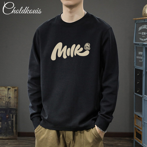 美式春秋季男士长袖T恤