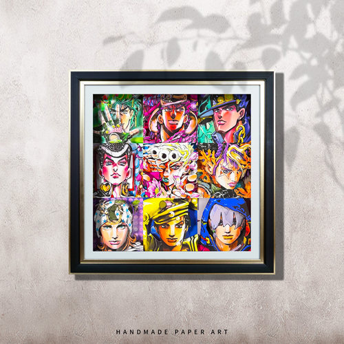 JOJO的奇妙冒险九代动漫3d立体画