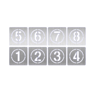镂空数字喷漆模板自喷漆广告喷字模板镂空刻字车牌放大号字母模具