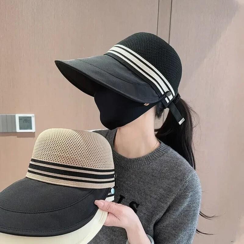 黑日美撒伊内衣专卖帽子女鸭舌帽网红款大头围显脸小防晒遮阳帽户