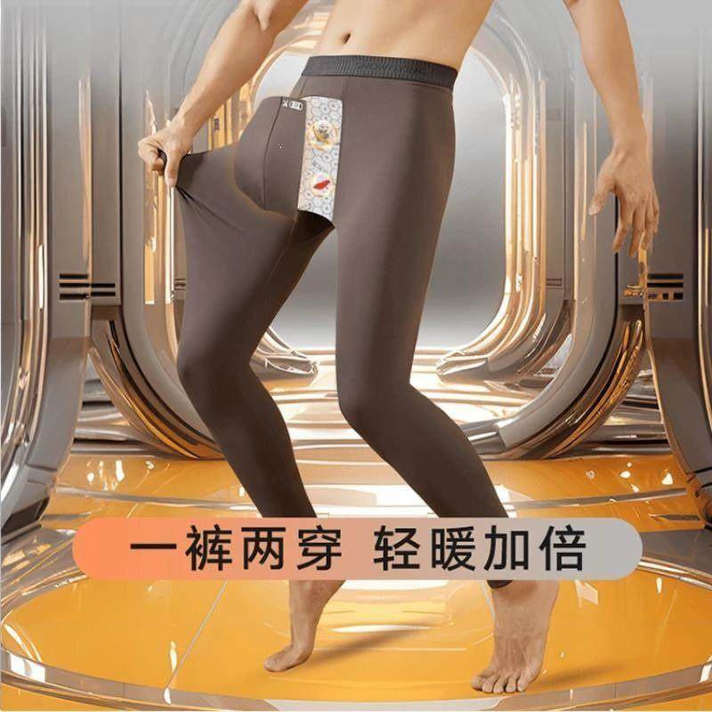 上海伊服饰专营新款舒适男O士芭比j裤免穿内裤二合一骑行保暖大尺,运动服/休闲服装,运动套装,淘宝优惠券,粉丝福利购,淘宝优惠卷