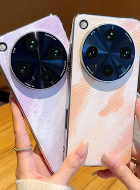 适用OPPO Reno13手机壳FindX8Ultra双色X8S+新款12pro11Pro水彩9Pro+皮纹X7Ultra电镀X6Pro边框A3A2Pro保护套