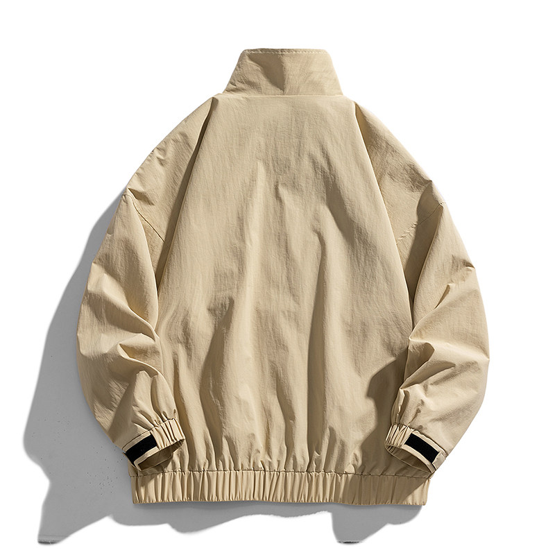 得物白底A工装大口袋冲锋衣夹克轻薄防晒衣服登山服JN8916-P80,男装夹克,电商A005A