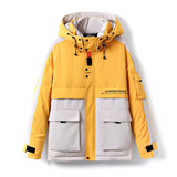 毛毯平铺C工装大口袋冲锋衣羽绒棉服棉衣男A005A-88332P128控158，男装棉衣，电商A005A