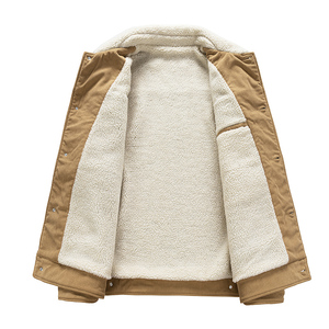 得物白底A羊羔毛工装棉衣灯芯绒棉服男A005A-JN8868P110控138图片